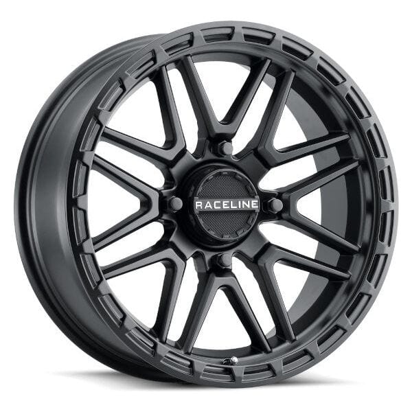 Krank XL Wheel 18X7 4/156 3.5+3.5 (0MM) Black by Raceline