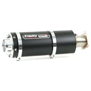 Krx1000 Slip On By Trinity Racing TR-4176S-BK Sport Muffler TR-4176S-BK Trinity Racing Black