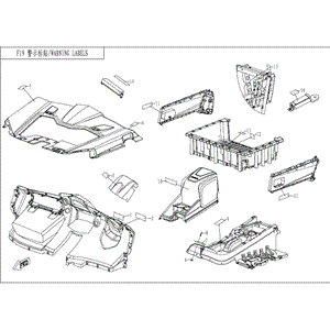 Label Cargo Warning by CF Moto 7030-190105 OEM Hardware 7030-190105 Northstar Polaris