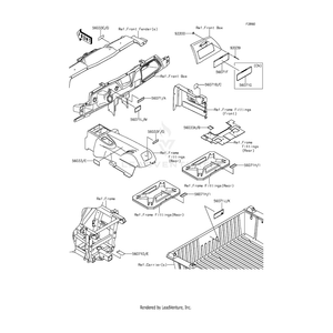 Label-Manual,Cvt,French by Kawasaki 56033-0305 OEM Hardware 56033-0305 Off Road Express Peach St