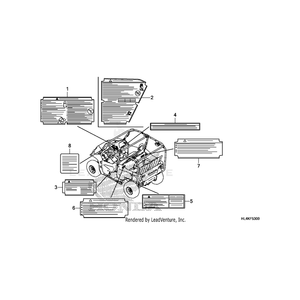 Label, Shift & Drive Select by Honda 87506-HL4-A00 OEM Hardware 87506-HL4-A00 Off Road Express Peach St