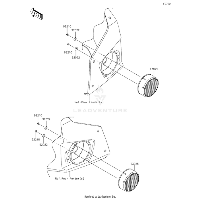 Lamp-Assembly-Tail,Lh by Kawasaki