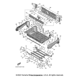 Latch Assembly by Yamaha B8K-K7180-00-00 OEM Hardware B8K-K7180-00-00 Off Road Express