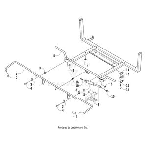 Latch, Tilt Box By Arctic Cat 1506-669 OEM Hardware 1506-669 Core Power Equipment