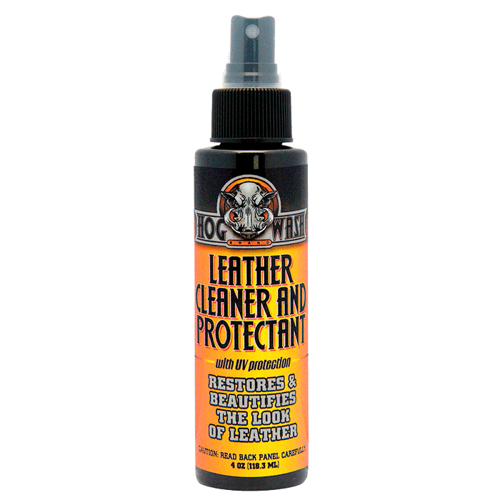 Leather Cleaner & Protectant W/Uv Protection 4Oz by Hog Wash