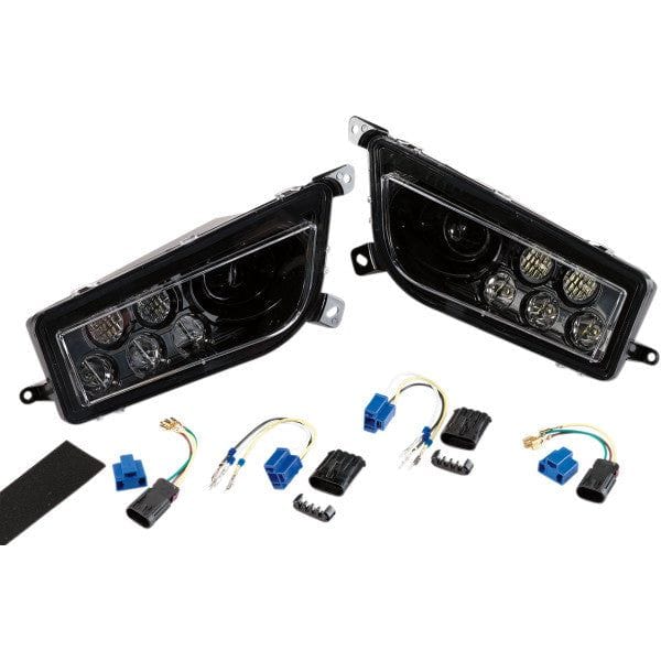 Led Hdlght Rzr900/1000 Black by Moose Utility