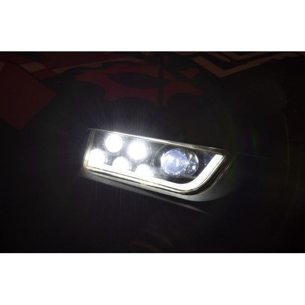 Led Hdlght Rzr900/1000 Black by Moose Utility