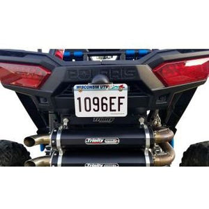 LED License Plate Bracket by Moose Utility LP-L75CB-M License Plate Mount 20301499 Parts Unlimited