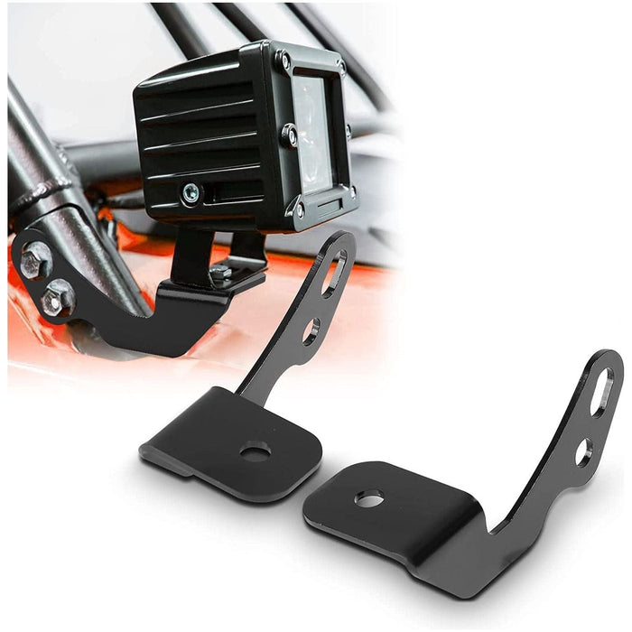 LED Light Mount A-Pillar Mount Light Bracket for Polaris RZR (2 packs) by Kemimoto