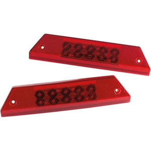 Led Tailights Rngrful Red by Moose Utility 100-1201-PU Tail Light 20012239 Parts Unlimited Drop Ship
