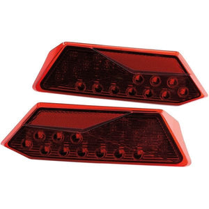 Led Taillights Rzr1000 Red by Moose Utility 100-3385-PU Tail Light 20012232 Parts Unlimited Drop Ship