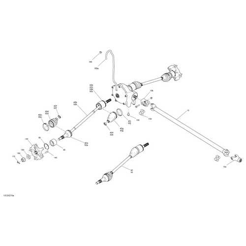 LH CV Joint by Can-Am