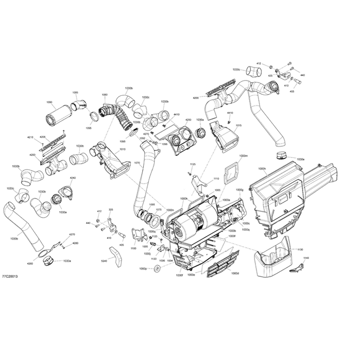 LH Front Striker Support by Can-Am