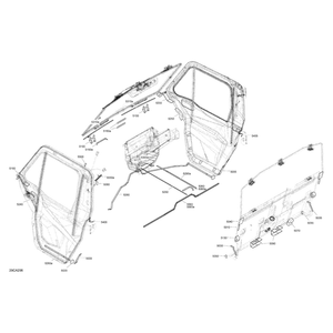 LH Insulating Foam by Can-Am 705800278 OEM Hardware 705800278 Off Road Express Peach St