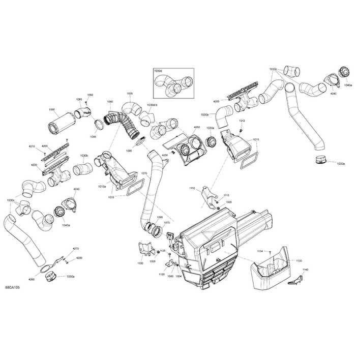 LH Manifold by Can-Am