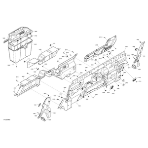 LH Upper Deflector by Can-Am 707900766 OEM Hardware 707900766 Off Road Express Peach St