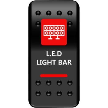 Light Bar Rocker Switch by Moose Utility