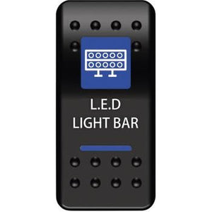 Light Bar Rocker Switch by Moose Utility MOOSE LLB-PWR Rocker Switch 06160328 Parts Unlimited