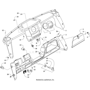 Light, Indicator - Glow Plug By Arctic Cat 0420-149 OEM Hardware 0420-149 Off Road Express