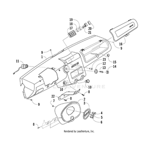 Light,Indicator-&Quot;N&Quot; By Arctic Cat 0420-066 OEM Hardware 0420-066 Off Road Express