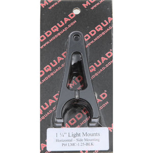 Light Mnt 1.25" Clip Mnt Black by Modquad LMC-1.25-BLK Light Mount 28-40110 Western Powersports