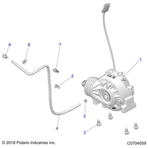 Line-Boost,3/16 Id,85 Cm by Polaris 8450153-85 OEM Hardware P8450153-85 Off Road Express