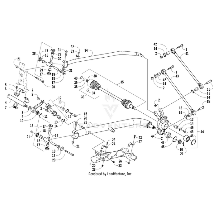 Link,Lower Lateral - Assy By Arctic Cat