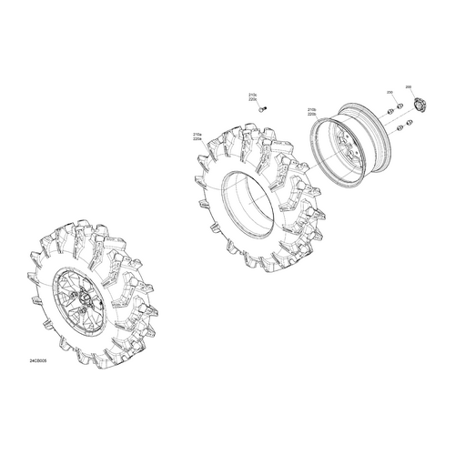 Liquid Titan, 14 Rim x 7 by Can-Am