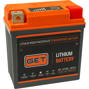 Lithium Iron Battery By Get GK-ATHBL-0004 Lithium Battery 2113-0801 Parts Unlimited Drop Ship