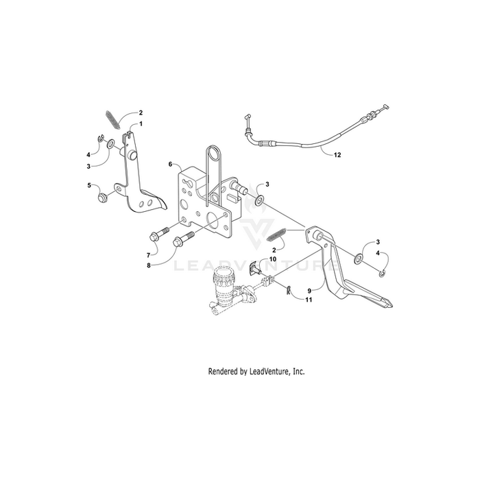 Lock Pin 8Mm By Arctic Cat