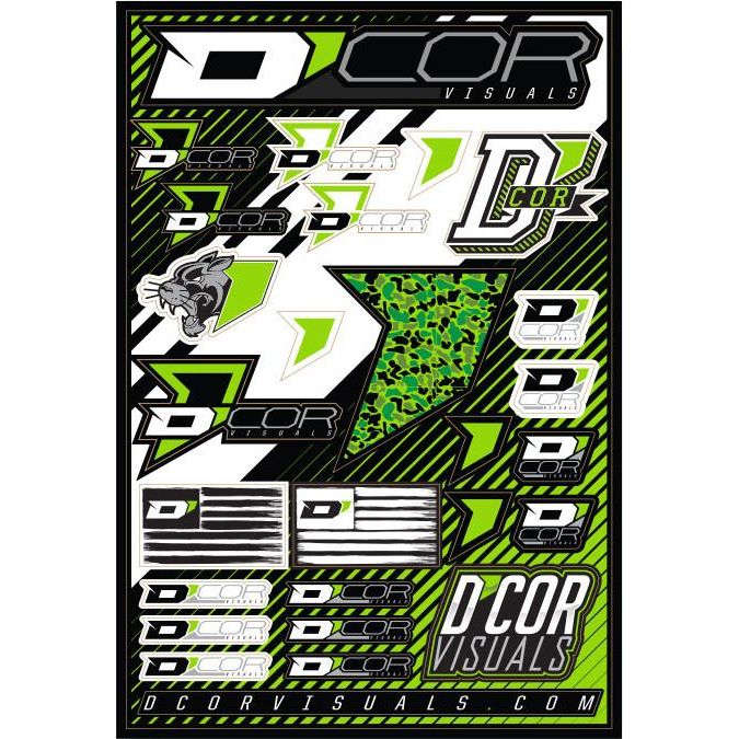 Logo Decal Sheet 12"X18" By D'Cor