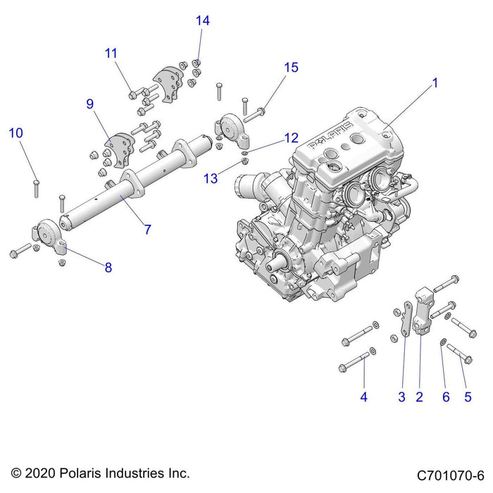 Long Block Kit, 999 by Polaris