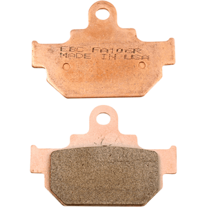 Long-Life Sintered "R" Brake Pads By Ebc FA106R Brake Pads FA106R Parts Unlimited