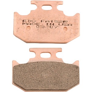 Long-Life Sintered "R" Brake Pads By Ebc FA152R Brake Pads FA152R Parts Unlimited