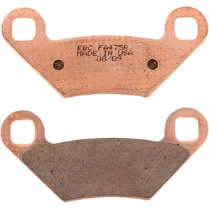 Long-Life Sintered "R" Brake Pads By Ebc FA475R Brake Pads 1722-0365 Parts Unlimited