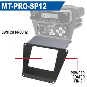 Lower Accessory Panel For Polaris Polaris Rzr Pro Xp, Rzr Turbo R, And Rzr Pro R Dash Mount Radio And Intercom by Rugged Radios Rugged Radios