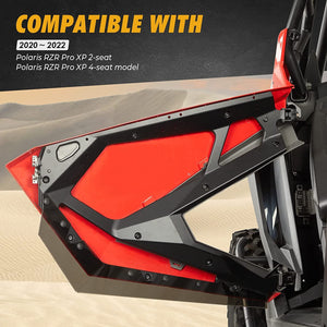 Lower Door Panels Insert Kit for Polaris RZR Pro XP/R by Kemimoto B0102-02101BK Lower Door B0102-02101BK Kemimoto