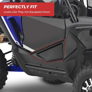 Lower Door Panels Inserts for Honda Talon 1000X 1000R 1000X-4 (2 Doors) by Kemimoto B0102-00801BK Lower Door B0102-00801BK Kemimoto