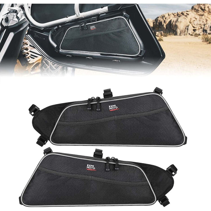 Lower Door Storage Bags for Can Am Maverick X3/MAX - Set of Two by Kemimoto