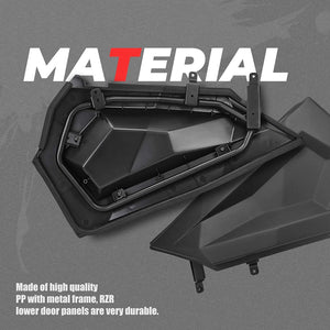 Lower Half Door Inserts Panels For Polaris RZR 60" Models (2 DOORS) by Kemimoto FTVDI002 Lower Door FTVDI002 Kemimoto