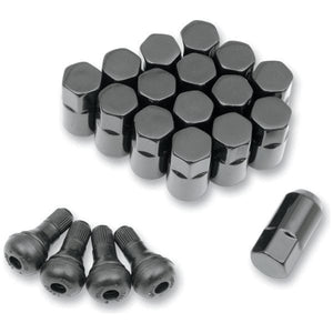 Lug Nut 10Mm Black 16Pk by Moose Utility SP300MO208B Lug Nut Kit 02320204 Parts Unlimited