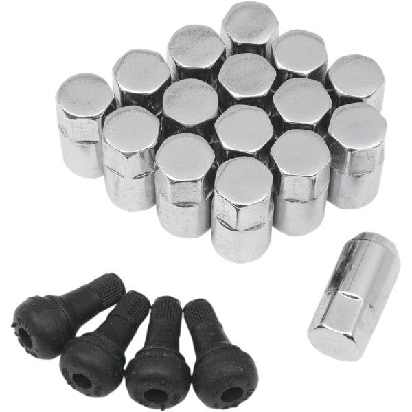 Lug Nut 10Mm Chrome 16Pk by Moose Utility