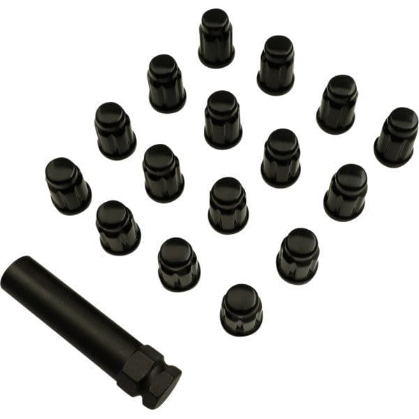 Lug Nut 10Mm Splnd Black 16Pk by Moose Utility