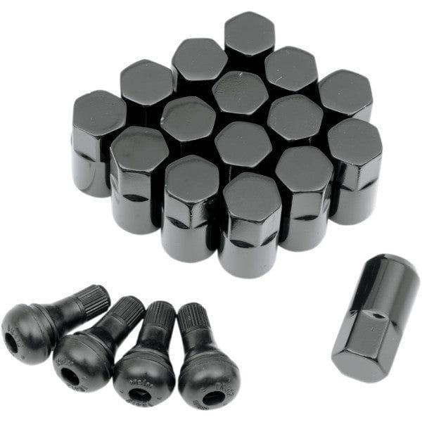 Lug Nut 12X1.25 Black 16Pk by Moose Utility