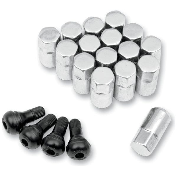 Lug Nut 12X1.25 Chr 16Pk by Moose Utility