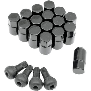 Lug Nut 3/8 Black 16Pk by Moose Utility SP300MO201B Lug Nut Kit 02320206 Parts Unlimited