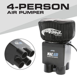 Mac Air 4-Person Helmet Air Pumper (Pumper Only) by Rugged Radios MAC-4P Rugged Radios