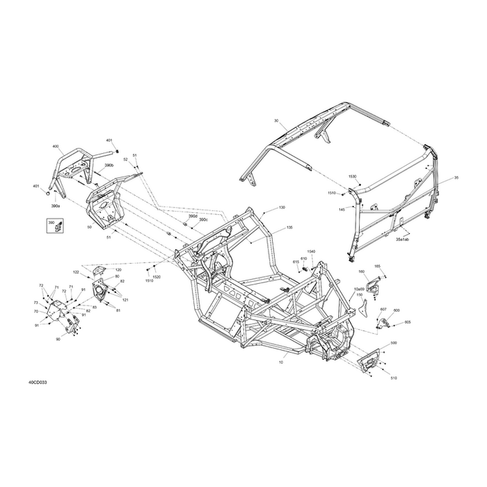 Macchiato Satin, Front Bumper by Can-Am