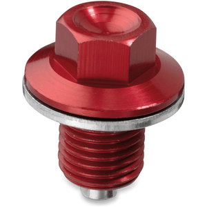 Magnetic Drain Plug By Zipty By Moose Racing DP107-2 Magnetic Oil Drain Plug 0920-0039 Parts Unlimited