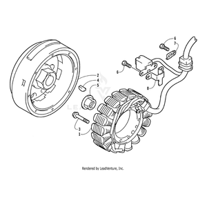 Magneto, Assmbly By Arctic Cat 0802-014 OEM Hardware 0802-014 Off Road Express Drop Ship